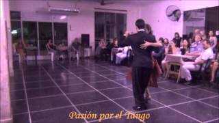 VERONICA VAZQUEZ y ALEJANDRO BERON bailando AQUELLA PRINCESITA en FLOREAL MILONGA