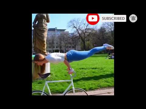 Artistic Cycling Tricks by Viola Brand - world awesome people
