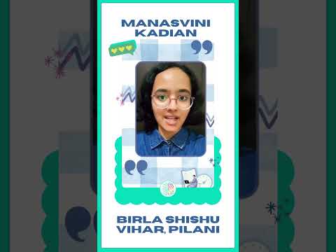 Manasvini Kadian's feedback from Graphic Designing & video Making Internship@GeniusHubInternships​