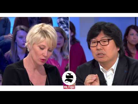 Jean-Vincent Placé leaves the set of the Political Supplement