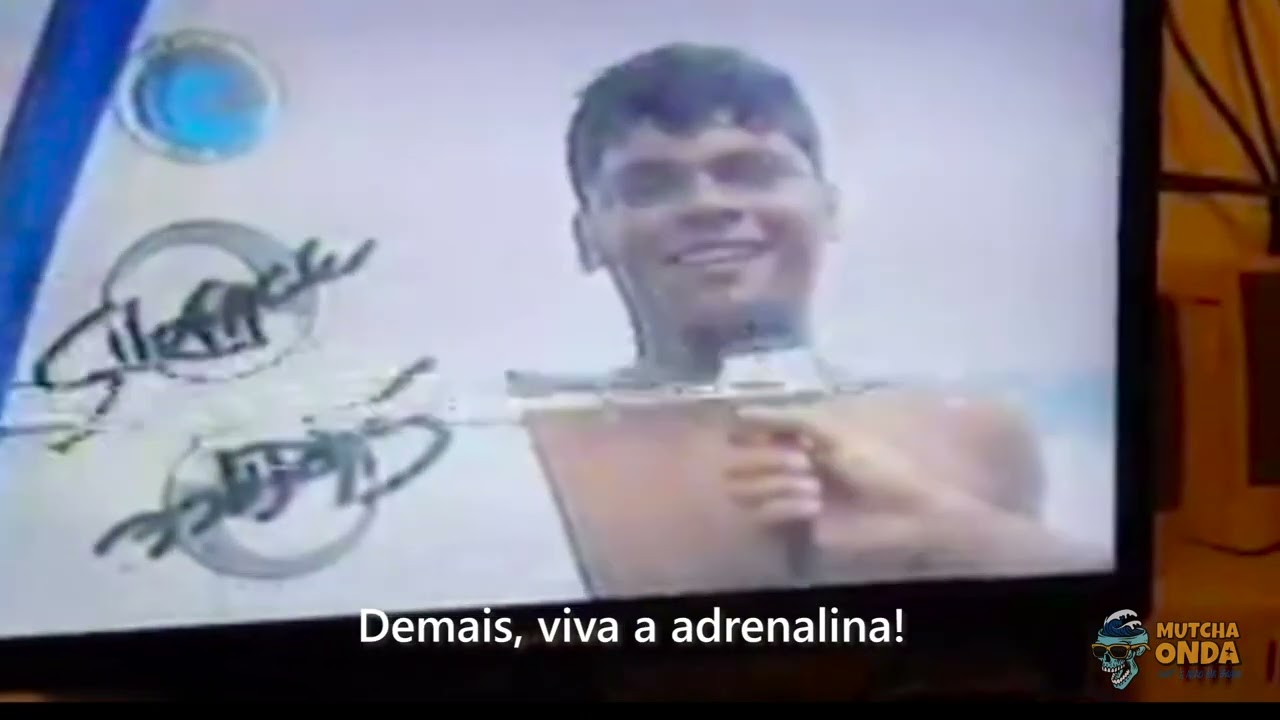 Márcio Freire no Programa Surfnews Tv 1991