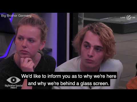 German Big Brother contestants learn about coronavirus