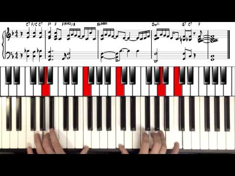 På Ål Stasjon - Hellbillies. Pianotutorial by joerundpiano
