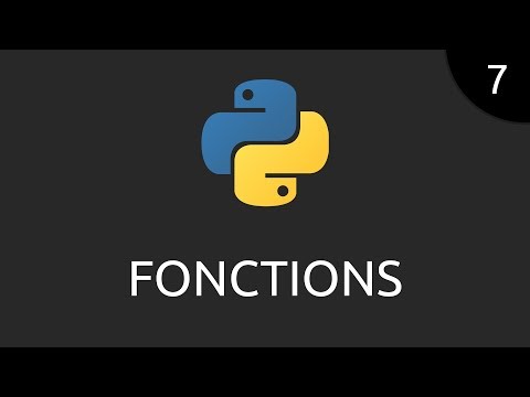 Python 7 fonctions