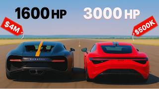 BYD U9X vs ブガッティ シロン SS 300+: 究極の最高速度バトル!