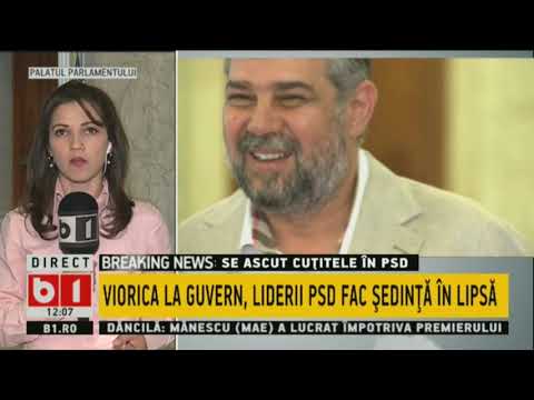 STIRI B1 ORA 12.00, 11 OCT 2019: DANCILA S-A LAUDAT INAINTE DE A ELIBERA SCAUNUL