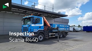Venta de Scania R440 6X2 Palfinger PK16001 Crane Kran Lift+Lenkachse Euro 5 camión caja abierta - Imagen 4 | Autoline PY Scania R440 6X2 Palfinger PK16001 Crane Kran Lift+Lenkachse Euro 5 camión caja abierta | Imagen 4 - Autoline