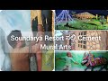 Soundarya Resort Cement Mural Work MGK Shilpakala