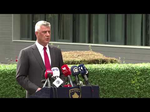 科索沃總統因戰爭罪指控而辭職 (Kosovo President resigns amid war crimes charge)