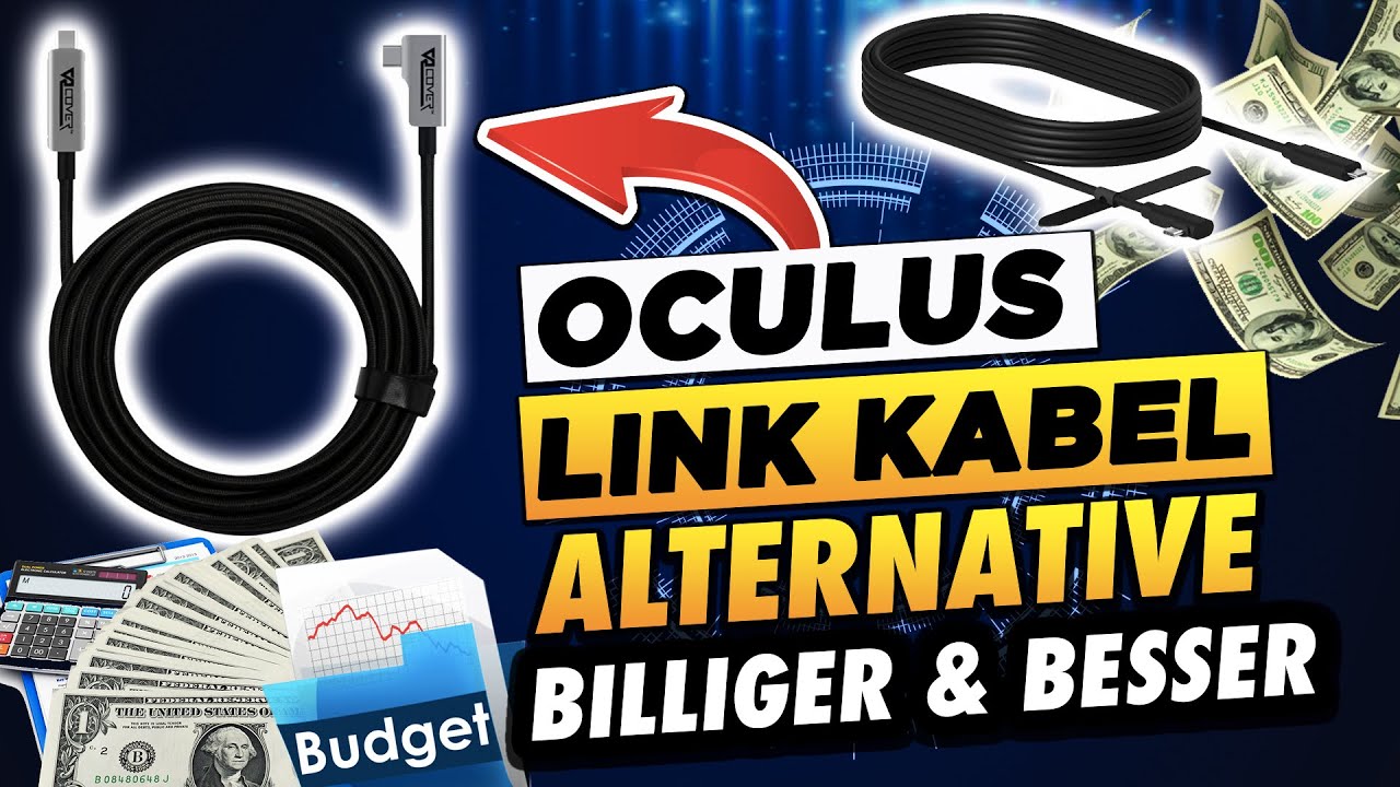 MRTV - Die BILLIGERE & BESSERE Oculus Link Kabel Alternative - VR Cover Premium USB-C Kabel