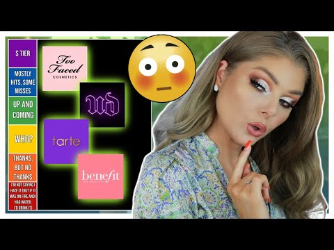 Makeup Brand Tier List | Some Brands Just Bore Me