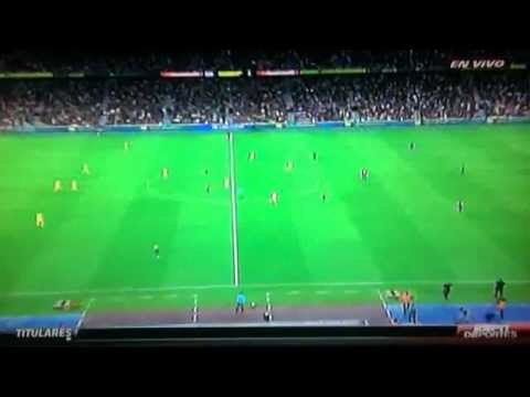 FCB vs Villa Real  (LUNES ) 29 agosto 2011 (Parte 1)  Primer tiempo