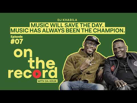 Dj Kabila on Pantsula Roots, Black Coffee &  Disability Advocacy | On the Record with Da Kruk Ep 7
