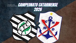 🔴FIGUEIRENSE X MARCÍLIO DIAS - AO VIVO