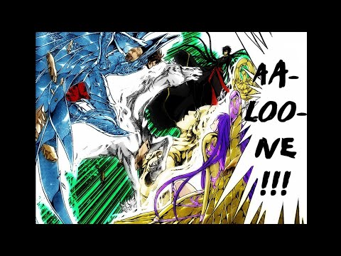 Tenma de Pegaso vs Alone-Hades (Lost Canvas)