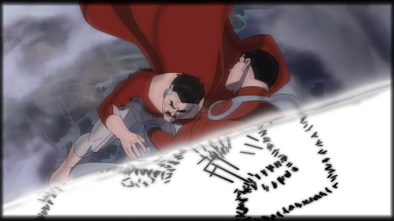 I added Impact Frames to invincible - Animation