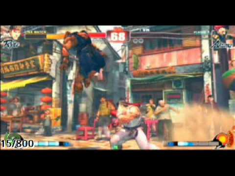 SF4 In Arcade  Poongko(1p) VS Infiltration(2p)  6