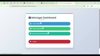 Inventory Management System Using Spring Boot Framework