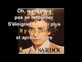 Michel Sardou - Je vole [Paroles Audio HQ]