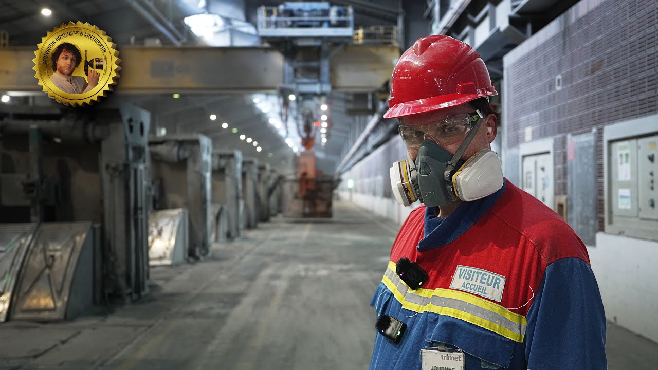 À l’intérieur d’une usine d’aluminium ! 🔥– Monsieur Bidouille