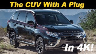 2018 Mitsubishi Outlander Plug In Hybrid Review and Road Test - In 4K