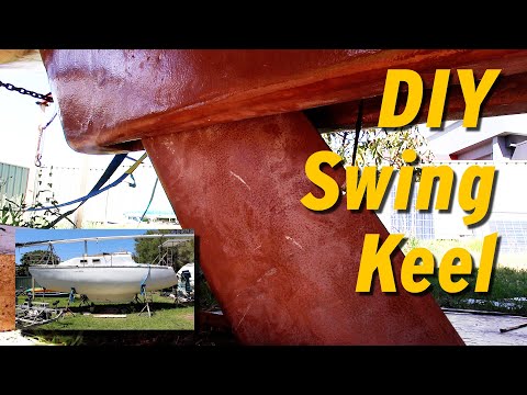 DIY Swing Keel centreboard for a monohull yacht