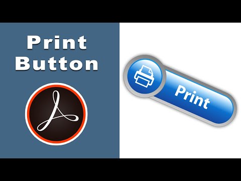 how to add print button in fillable pdf form using adobe acrobat pro 2017