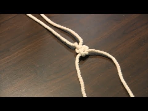 How to Tie a Square Knot (Reef Knot)
