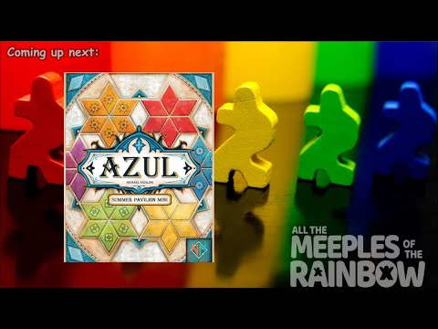 All the Games with Steph: Azul: Summer Pavilion Mini - Overview