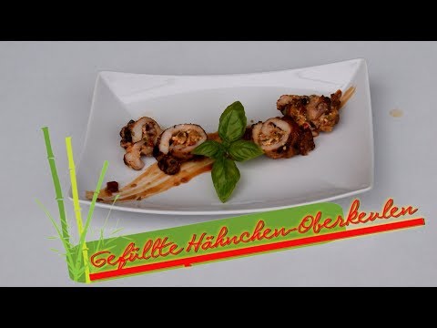 Gefüllte Hähnchen-Oberkeulen
