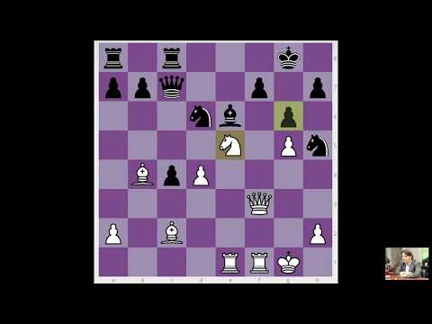 Brilliant King's gambit attack: Alexander Morozevich - Viswanathan Anand (Moscow, 1995) 1-0