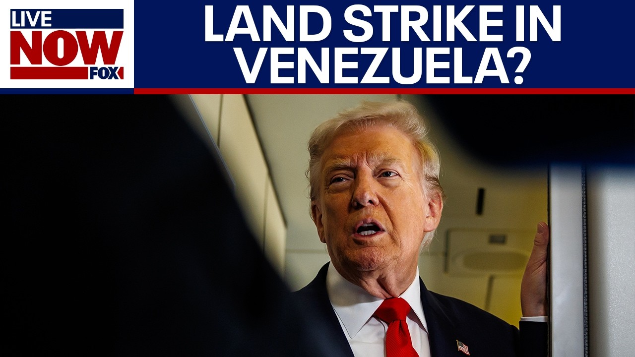 Trump says he is not planning military strikes within Venezuela