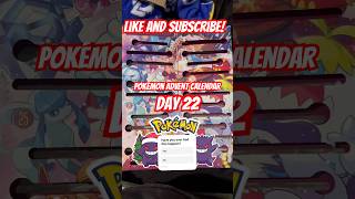 Pokémon TCG Advent Calendar 2025! Day 22! #pokemonchannel #pokemoncards #tcg #reels #shorts #cards
