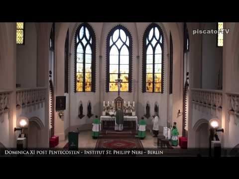 Dominica XI post Pentecosten 11 Praefatio - Traditional Latin Mass