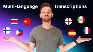 Multi-language transcriptions – take voice notes in any language!