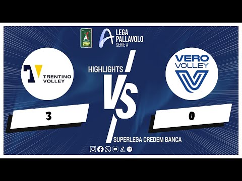 Itas Trentino vs. Vero Volley Monza - Superlega Credem Banca VBTV Match Highlights