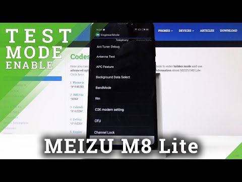How to Enter Engineering Mode in MEIZU M8 Lite – Test Hardware Features