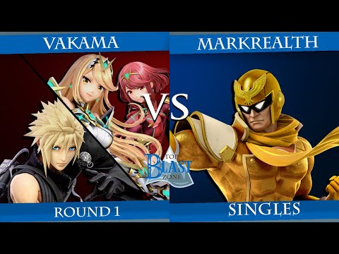 Top Blastzone 29 Round 1 - Vakama (Pyra Mythra, Cloud) Vs. Markrealth (Captain Falcon)