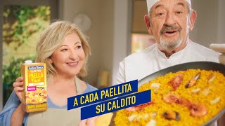 Gallina Blanca Caldo Paella Mixta Gallina Blanca con Karlos Arguiñano y Carmen Machi anuncio