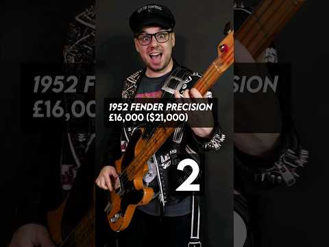 My top 8 most expensive bass guitars