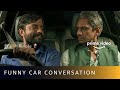 Is BERLIN close to PATNA? (पटना) 😳 | Funny Car Conversation | Vijay Raaz, Saharsh Kumar Shukla
