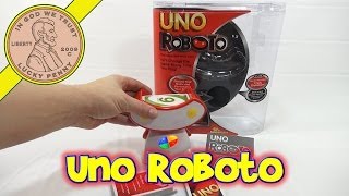 Uno Roboto - The Interactive WILD Card Game, Mattel Toys