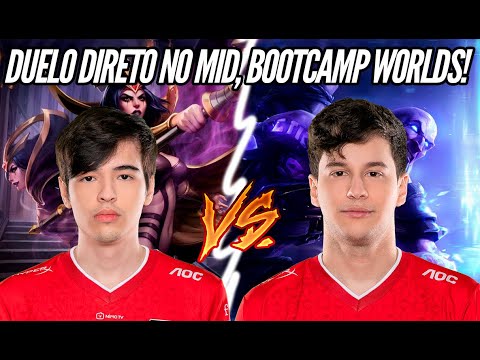 GREVTHAR VS AVENGER, DUELO DA RED NA EUROPA! BOOTCAMP WORLDS 2021!
