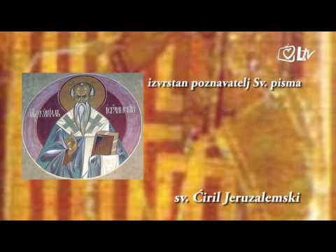 Katolički kalendar 18.3.2017. - Sveti Ćiril Jeruzalemski