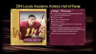 Peter Lee: Loyola Hall-of-Fame Introduction