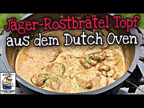 Jäger Rostbrätel Topf aus dem Dutch Oven