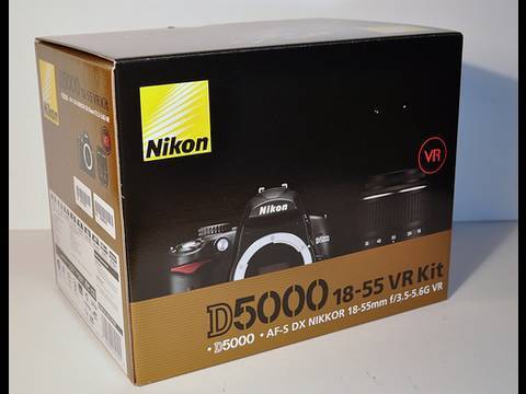 Nikon D5000 Unboxing Digital SLR Camera (18-55 VR Kit)
