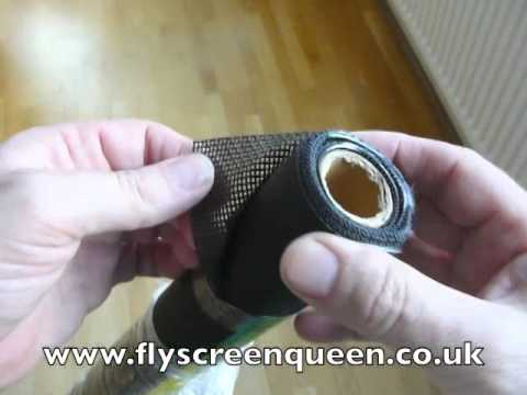 Pet Mesh Screen Material - watch the video