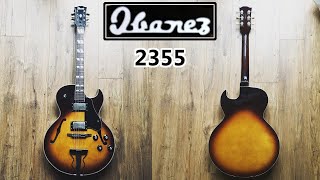 Video thumbnail for N.G.D. Pre serial, early 70's Ibanez 2355. Killer Gibson ES175 copy. Ted Nugent riffs. by Dunsys Guitar World