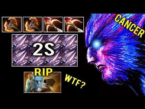 CANCER RIKI IS BACK! Level 30 Scepter Fury Non-Stop 2s Skill Delete Lancer Imba 7.23 Top Rank Dota 2